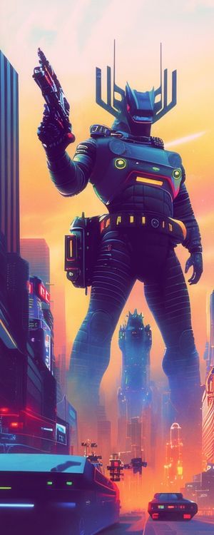 KAIJU ROBOT BY AI