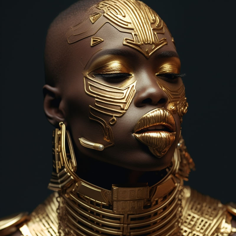AFRICAN GOLD TRE BY AI