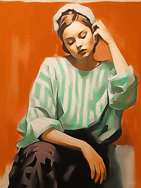 SHE IS THINKING 4