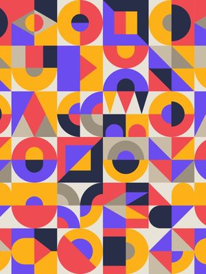 COLORFUL GEOMETRICAL SHAPES