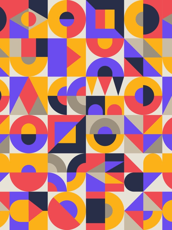 COLORFUL GEOMETRICAL SHAPES
