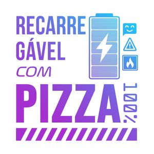 RECARREGÁVEL COM PIZZA - NEON