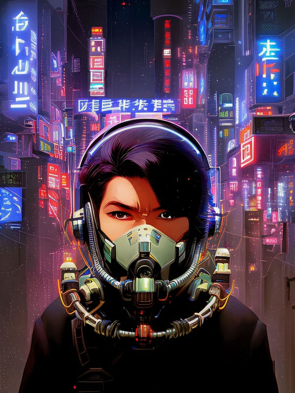 CIBORGUE ANIME BY AI