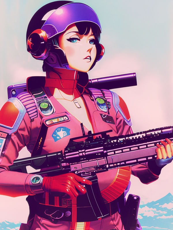 SOLDADO ANIME BY AI