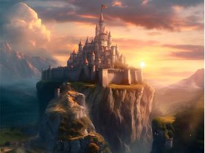 CASTELO DE FANTASIA BY AI