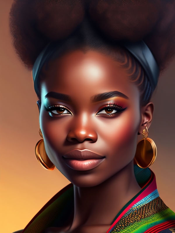 AFRICANA OLHAR BY AI