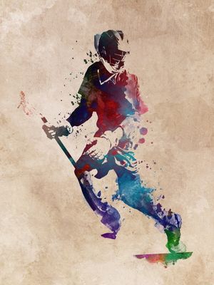 LACROSSE PLAYER
