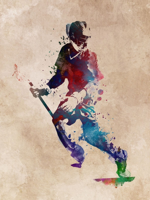 LACROSSE PLAYER