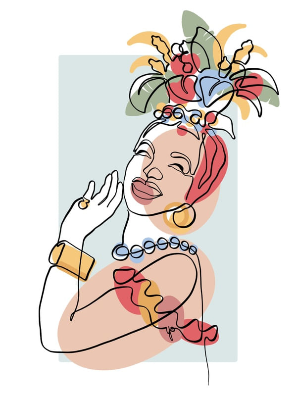 CARMEM MIRANDA RETRATO