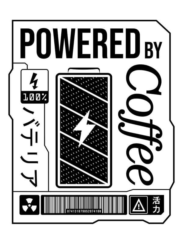 POWERED BY COFFEE