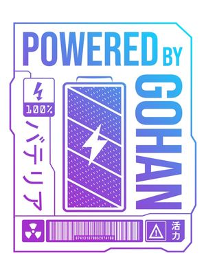 POWERED BY GOHAN - NEON LABEL