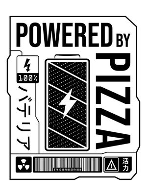 POWERED BY PIZZA
