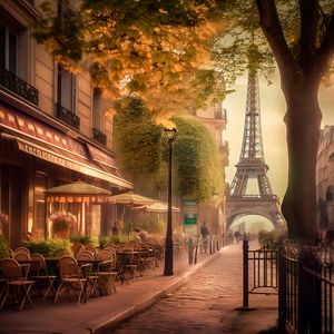 PARIS PINTURA A ÓLEO BY AI