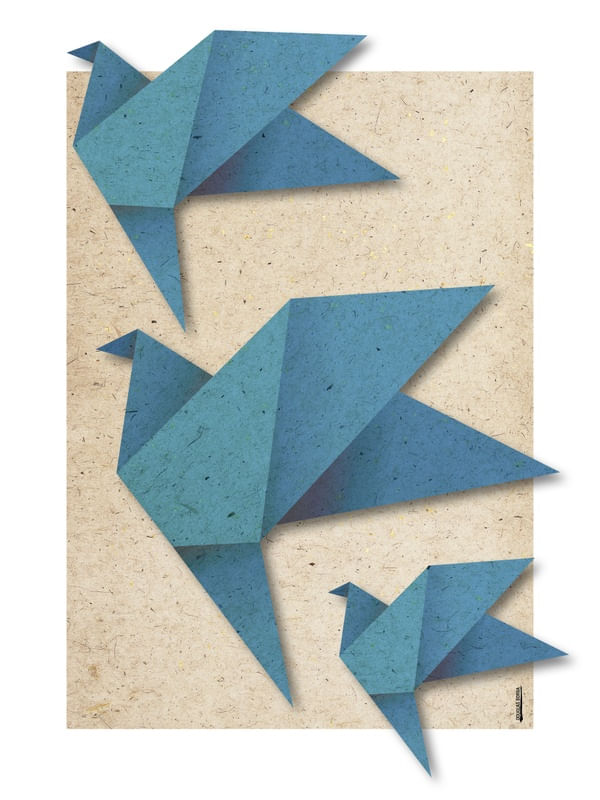 BLUE BIRDS
