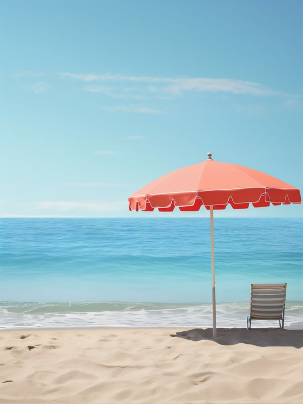 PRAIA DESERTA BY AI