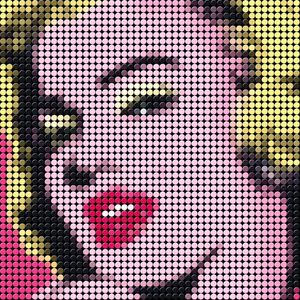 MARILYN MONROE GEOMETRICO V