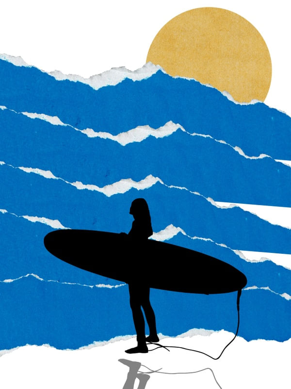 SURFING COLLAGE