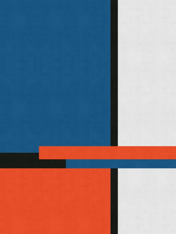 ABSTRATO AZUL E VERMELHO 5