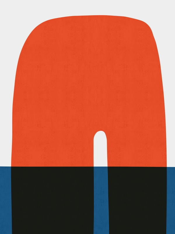 ABSTRATO AZUL E VERMELHO 8