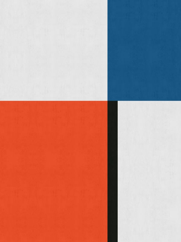 ABSTRATO AZUL E VERMELHO 12