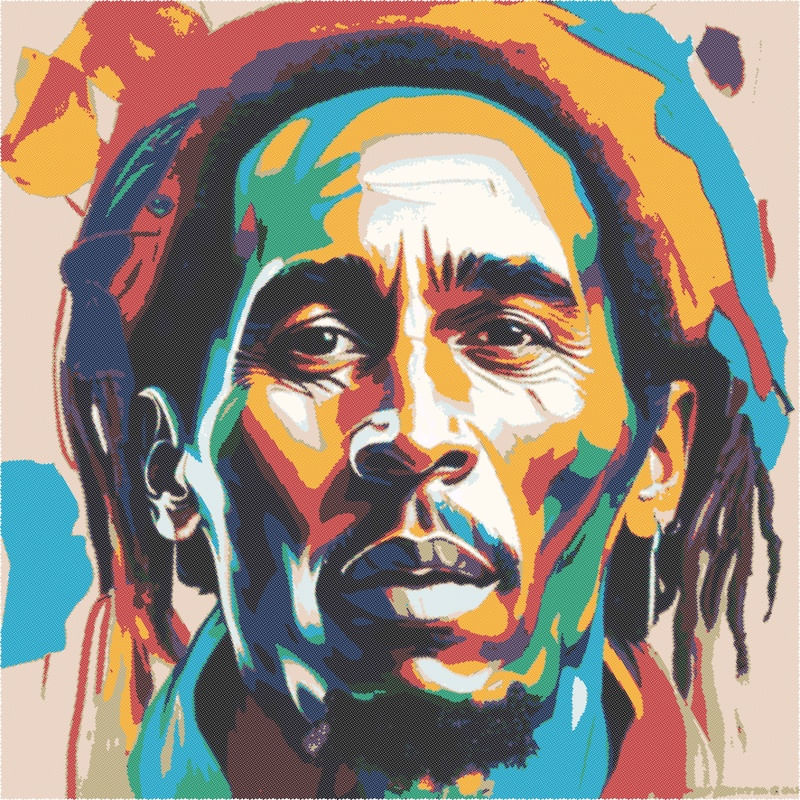 BOB MARLEY PONTILISMO