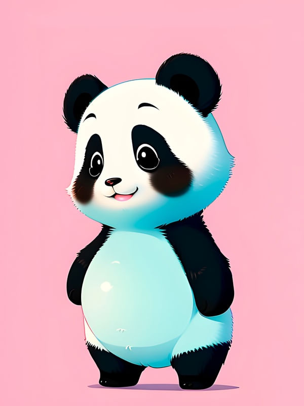 PANDINHA SORRIDENTE BY AI