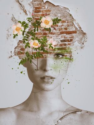 SURREAL SPRING PORTRAIT BY TAS