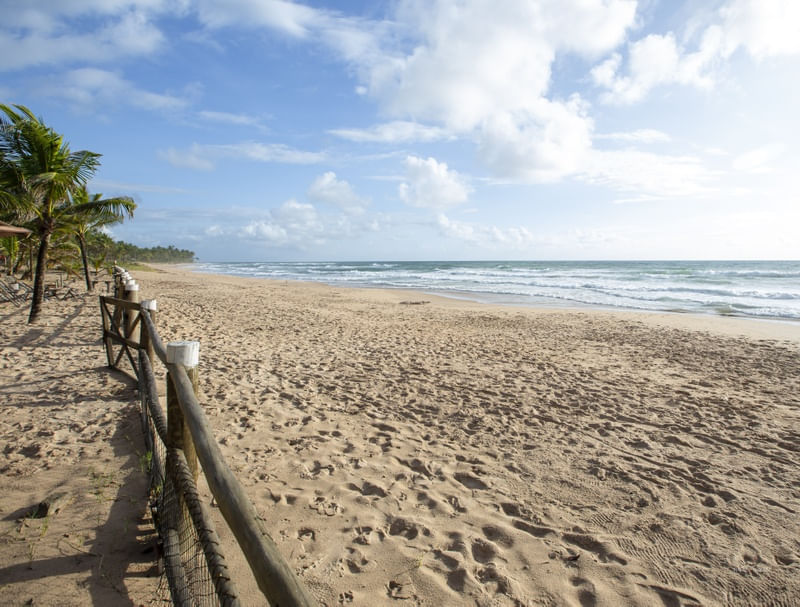 VISTA NA PRAIA NA FRENTE DO RECANTO