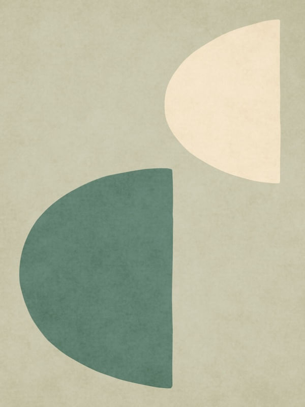 MINIMALIST SHAPES - GREENISH 02
