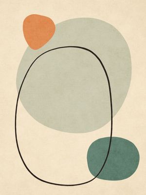 MINIMALIST SHAPES - GREENISH 04