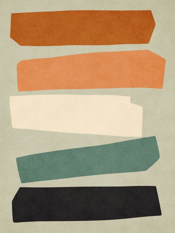 MINIMALIST SHAPES - GREENISH 05