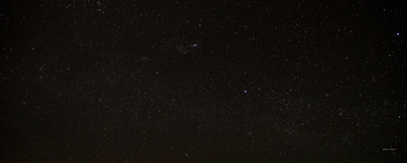 CÉU RECHEADO DE ESTRELAS - PANORAMA
