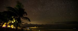 COQUEIROS E CÉU ESTRELADO - PANORAMA