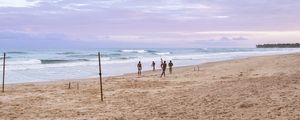 FUTEBOL DE PRAIA A TARDE - PANORAMA