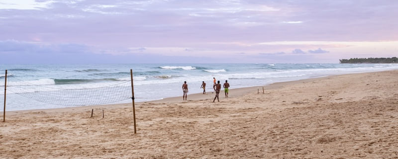 FUTEBOL DE PRAIA A TARDE - PANORAMA