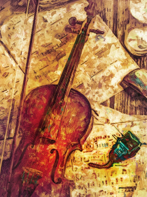ARTE E MÚSICA - VIOLINO