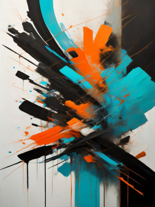ABSTRACT ART - 37A-IM BY AI