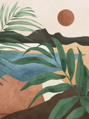 TROPICAL LANDSCAPE 2