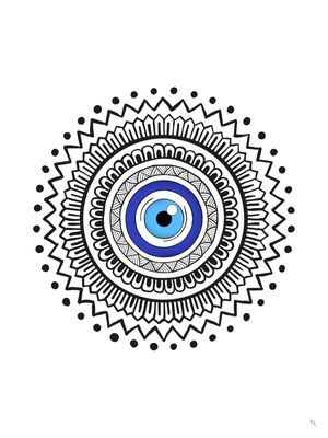 MANDALA OLHO GREGO B