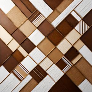 GEOMETRIC ABSTRACT - 05A-IM BY AI