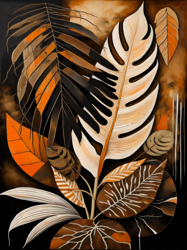 BOTANICAL ABSTRACT - 12A-IM BY AI