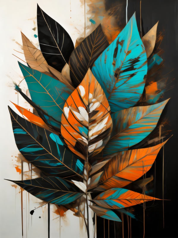 BOTANICAL ABSTRACT - 14A-IM BY AI