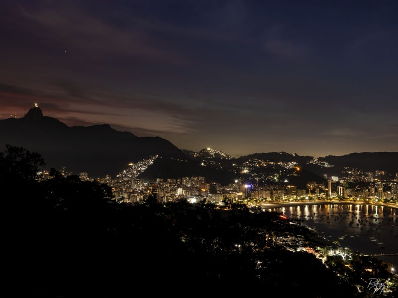 RIO DE JANEIRO NIGHT LANDSCAPE