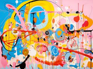 ABSTRACT KIDS - 02A-MJ BY AI