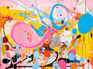 ABSTRACT KIDS - 05A-MJ BY AI