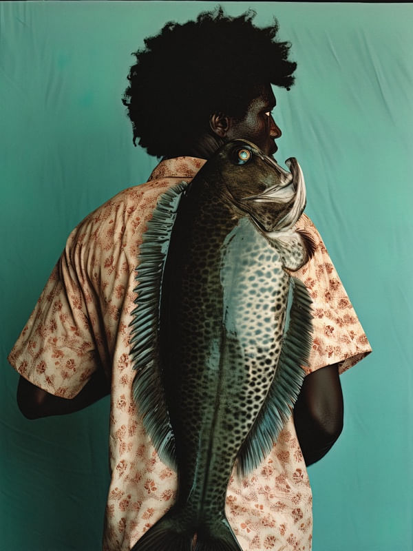 PESCADOR E PEIXE 03 BY AI