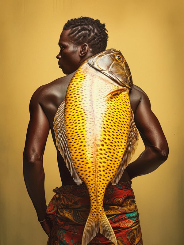 PESCADOR E PEIXE 04 BY AI