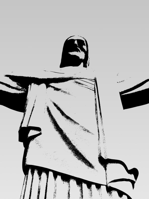 ARTE CRISTO REDENTOR - (TRÍPTICO B)