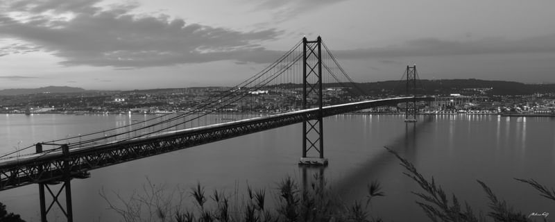 PONTE 25 DE ABRIL - LISBOA - PANORÂMICA (PB)