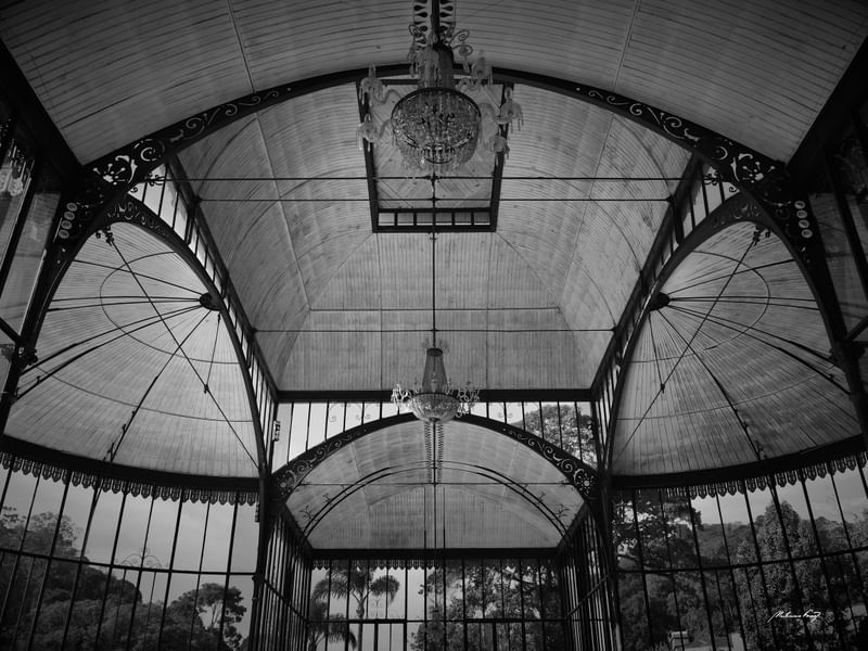 INTERIOR DO PALÁCIO DE CRISTAL - PETRÓPOLIS